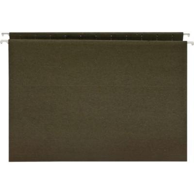 Business Source Letter Recycled Hanging Folder - Pack of 25